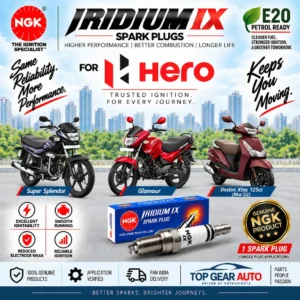 ngk iridium spark plug hero destiny glamour ignitor super splendor