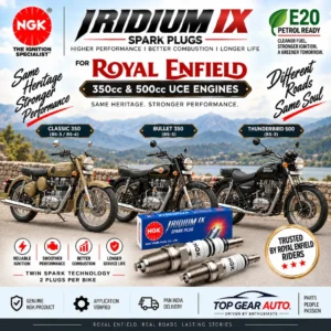 NGK iridium spark plug set for classic 350 bullet 350 online andaman