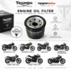 Triumph 1200 boneville genuine oil filter India