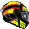 AXR Stealth 46 Racing Graphic Full Face Motorcycle Helmet - Image 2