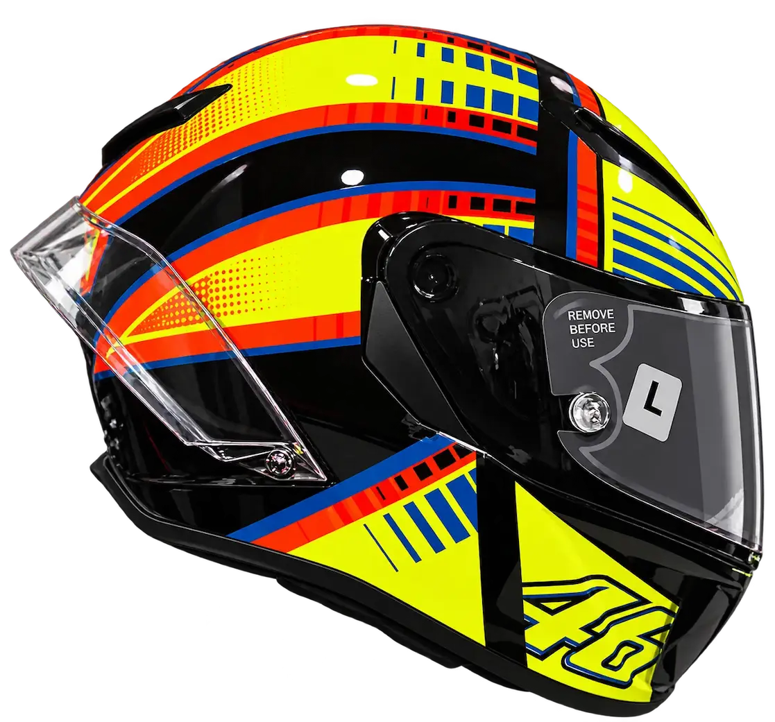 AXR Stealth 46 Racing Graphic Full Face Motorcycle Helmet - Image 2