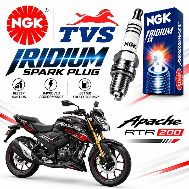 buy ngk iridium saprk plug for tvs apache rtr 200 online andaman diglipur