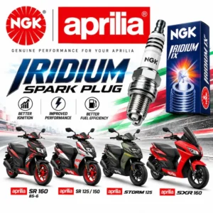 buy ngk iridium spark plug for aprilia sr125 sr160 sxr 160 online delivery