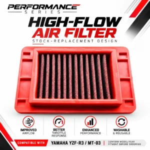 buy performance air filter yamaha r3 mt03 online andaman delivery